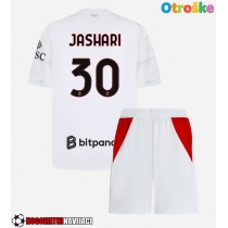 Otroške Nogometnih dresov AC Milan Ardon Jashari #30 Gostujoči 2026-27 Kratki rokavi (+ hlače)